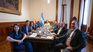 Senators near the ruling party met with Guillermo Francos and Victoria Villarruel.