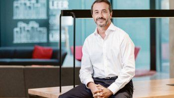 Contexto. Alejandro Butti, CEO de Santander Argentina.