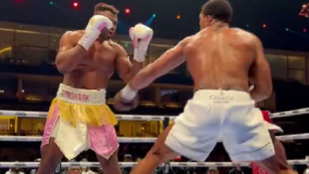 Anthony Joshua’s impressive KO against a former UFC champion