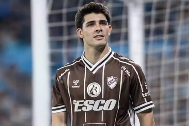 Vicente Taborda salió campeón en Platense y se va a Europa.