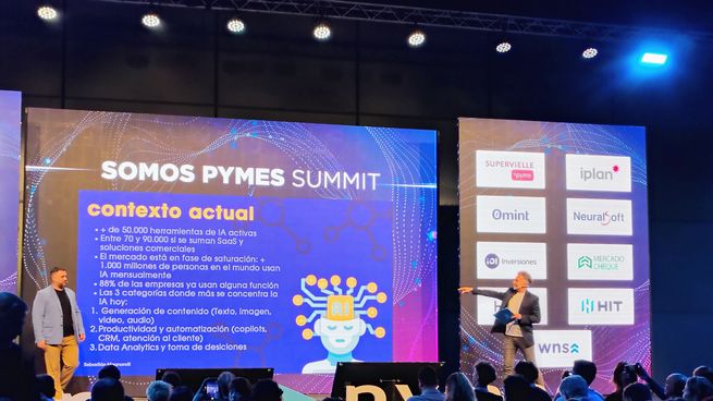 El encuentro de Somos Pymes reunió a más de 1.000 personas en La Rural.