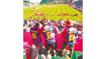 ámbito.com | Un show. Además de buen rugby, en las tribunas hubo mucho color. Una verdadera fiesta.