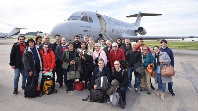 Familiares de caídos en Malvinas.