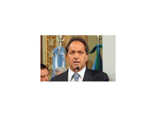 Daniel Scioli.