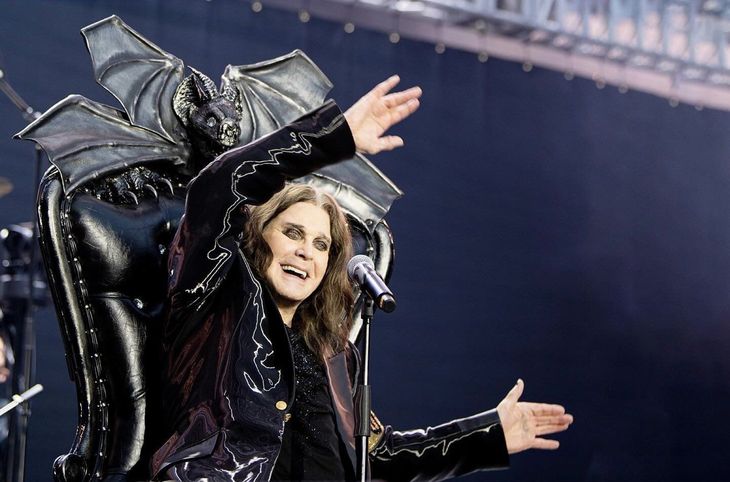 Ozzy during your farewell show.