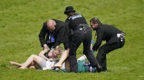Detuvieron a activistas por derechos de animales en el Derby de Epsom.