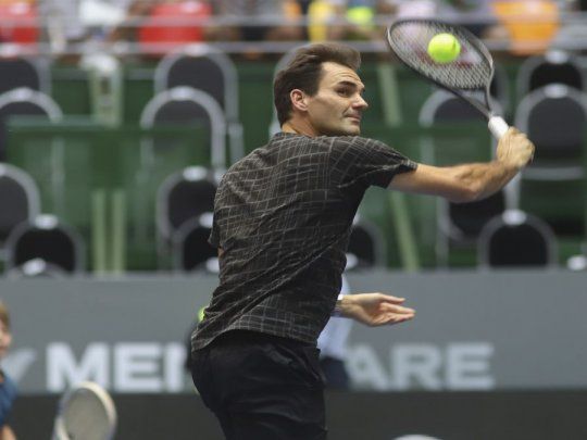 Federer se mostró en contra de jugar al tenis sin público.