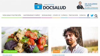 DocSalud, la apuesta de &Aacute;mbito y el doctor Guillermo Capuya, se lanza este lunes.&nbsp;