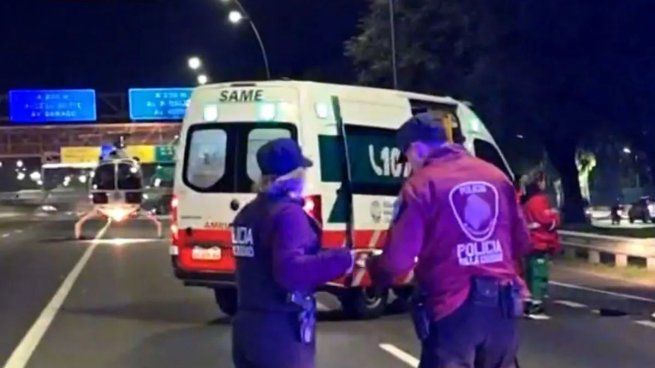 Falleció un hombre que perdió el control de su moto en la avenida General Paz.