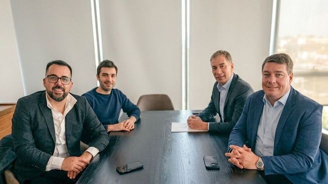 El chubutense Ignacio Torres se reunió con Diego Santilli.