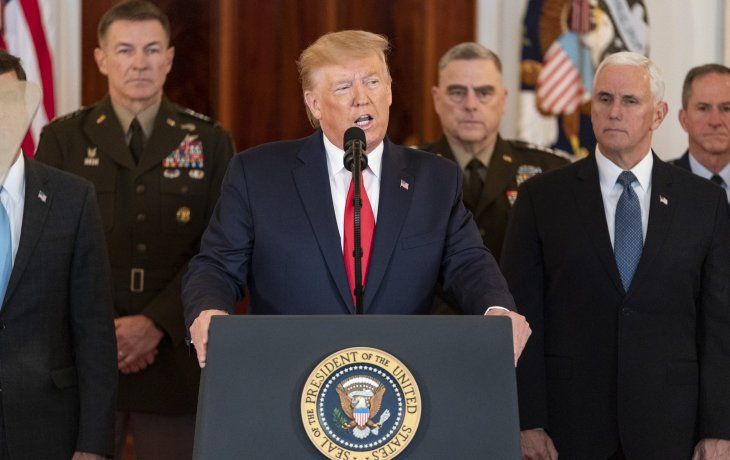 El presidente Trump anunci&oacute; que impondr&aacute; nuevas sanciones econ&oacute;micas a Ir&aacute;n.