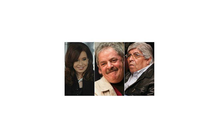 ámbito.com | Cristina de Kirchner, Luiz Inácio Lula da Silva y Hugo Moyano.