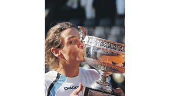 Gastón Gaudio fue el último argentino en coronarse en Roland Garros. Fue en 2004.