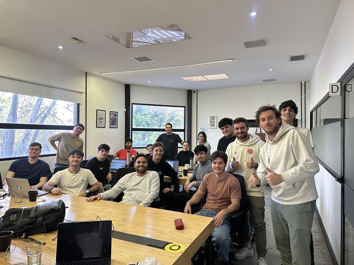 Equipo de la startup Lebane. Equipo de la startup Lebane.