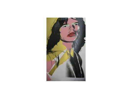 El reterato de Mick Jagger robado en 2005.