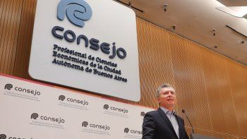 El presidente Mauricio Macri expuso en el marco del Ciclo de Almuerzos  2019 que organiza el Consejo Profesional de Ciencias Económicas.