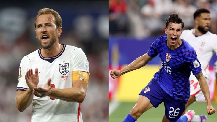 Harry Kane y Petar Nusa, los goleadores del partido Harry Kane y Petar Nusa, los goleadores del partido