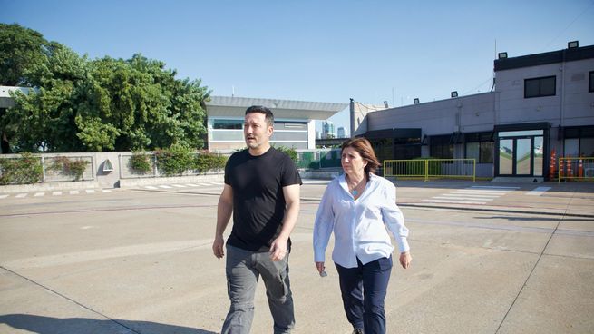 Luis Petri y Patricia Bullrich arribaron este sábado a Bahía Blanca y regresaron a la ciudad de Buenos Aires.