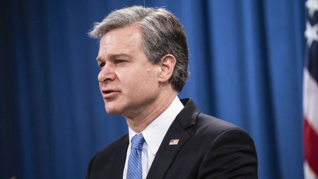 Christopher Wray, director del FBI.