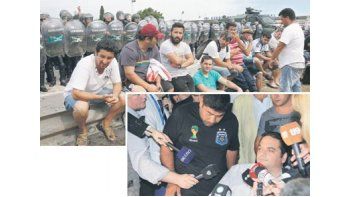 Los trabajadores de Cresta Roja cumplieron el acuerdo que cerraron con Jorge Triaca y mantuvieron liberado el ingreso a Ezeiza.