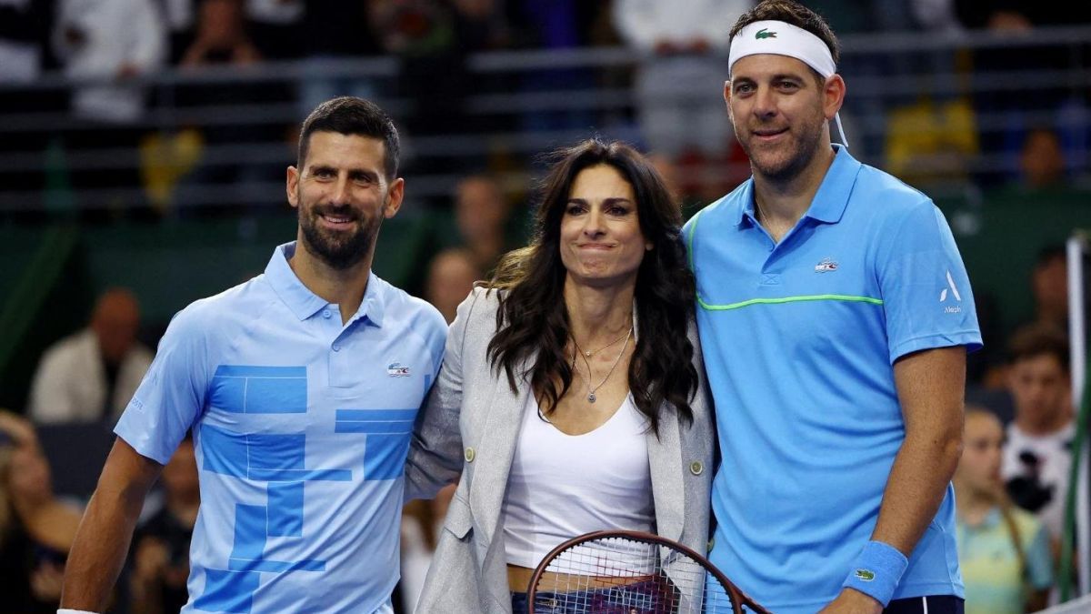 Juan Martín Del Potro said goodbye to tennis with an emotional exhibition alongside Novak Djokovic, Gabriela Sabatini and Gisela Dulko