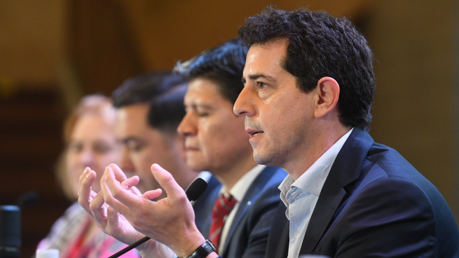 El ministro del Interior, Eduardo Wado de Pedro, participó de la Reunión Federal del Consejo Directivo de la Cámara Argentina de la Mediana Empresa (CAME).&nbsp;