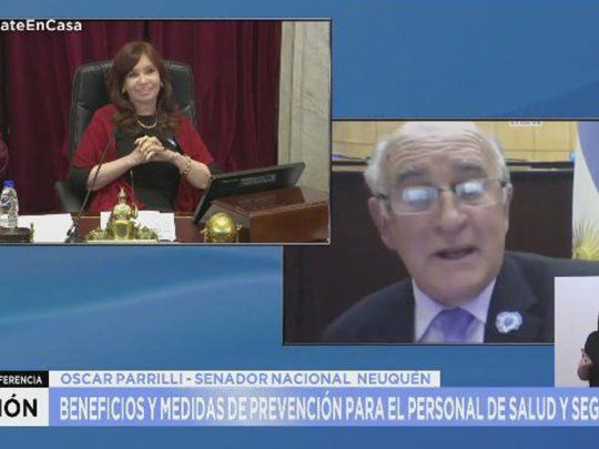 Cristina ironizó con la falta de tiempo de Parrilli.