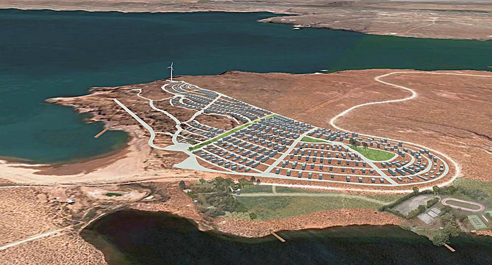SoloPueblo es el desarrollo de urbanización turístico, deportivo y cultural de la Asociación de Profesionales de Neuquén (APN). Son 245 hectáreas con características de villa turística y se proyectan desarrollar 1.820 parcelas para la construcción de las viviendas de los asociados.