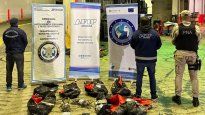 El extraño hallazgo en un operativo en Zarate: cocaína oculta y un gps con destino a Brasil.