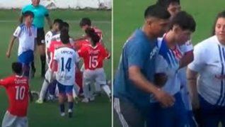 Batalla campal en un partido juvenil en Santiago del Estero Batalla campal en un partido juvenil en Santiago del Estero