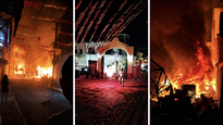 Imágenes de la explosión en Amatitán, Jalisco.