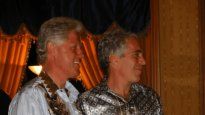 Bil Clinton junto a Jeffrey Epstein.&nbsp;