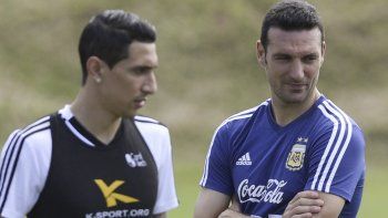 Scaloni piensa modificaciones para el partido con Paraguay.
