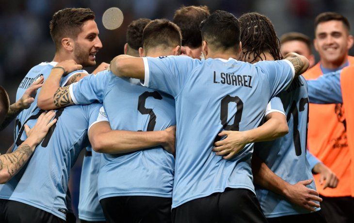 Uruguay fue contundente y arrasó con Ecuador.