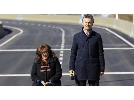 Gabriela Michetti y Mauricio Macri
