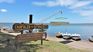 Panoramic view of the Chassicó Lagoon, the main tourist attraction of the Buenos Aires people that became a key destination for escape tourism. Panoramic view of the Chassicó Lagoon, the main tourist attraction of the Buenos Aires people that became a key destination for escape tourism.