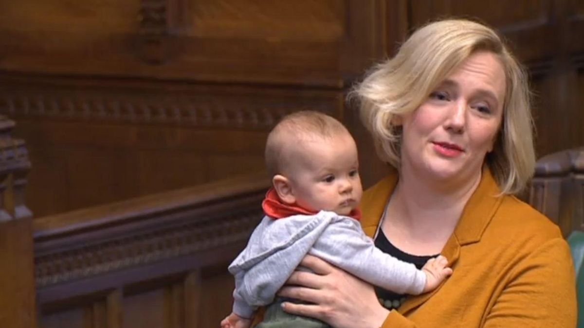 MPs barred from bringing their babies to debate