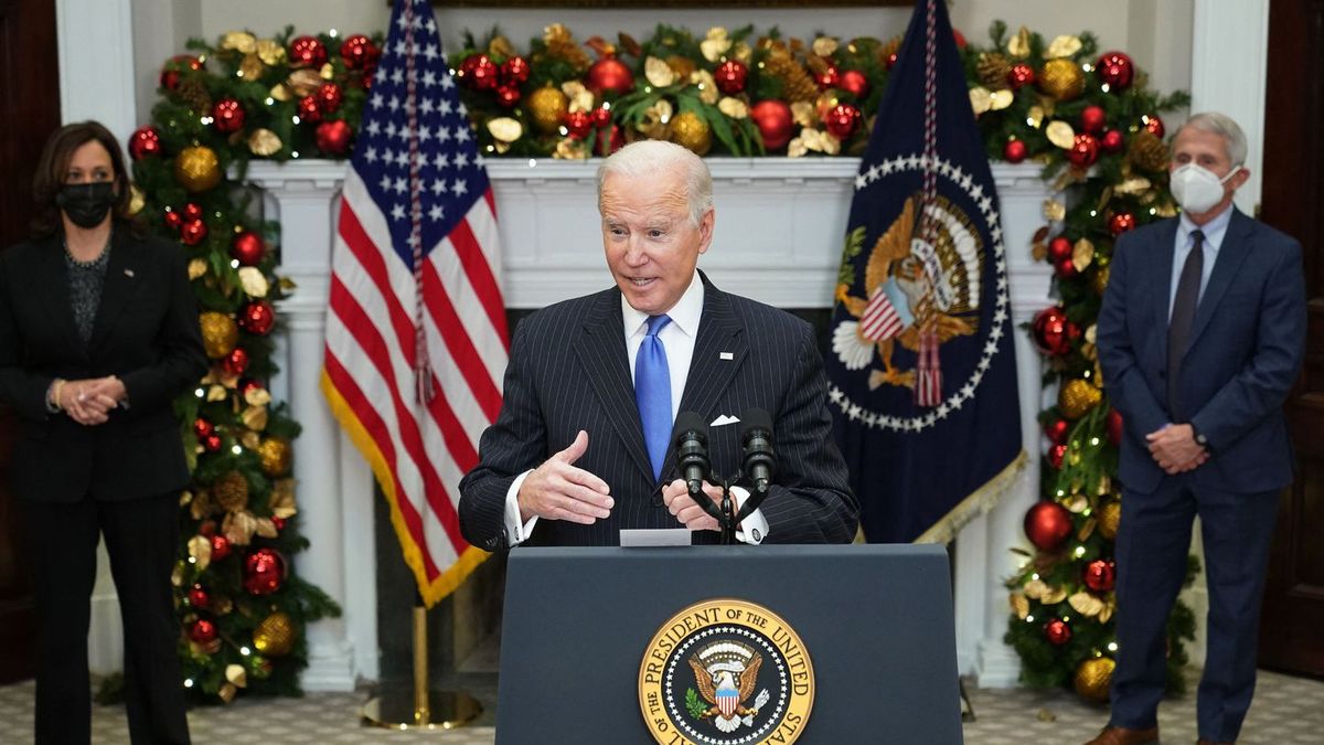 Biden reinforces his offensive against Covid-19 to protect economic recovery