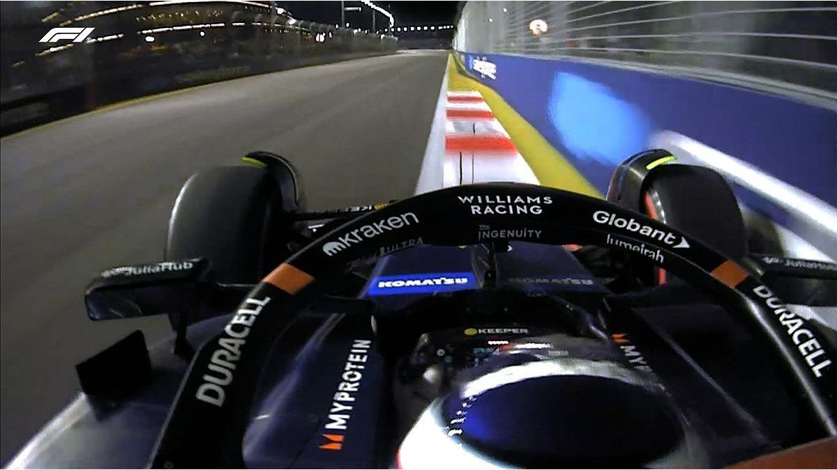 Franco Colapinto finished in the top ten in the last race before qualifying for the Singapore GP