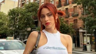 Tini pasó un mal momento en la fiesta Bresh.