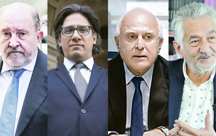 Carlos Verna,&nbsp;Germán Garavano,&nbsp;Miguel Lifschitz y&nbsp;Alberto Rodríguez Saá.