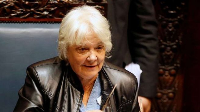 La exvicepresidenta de Uruguay, Lucía Topolansky.