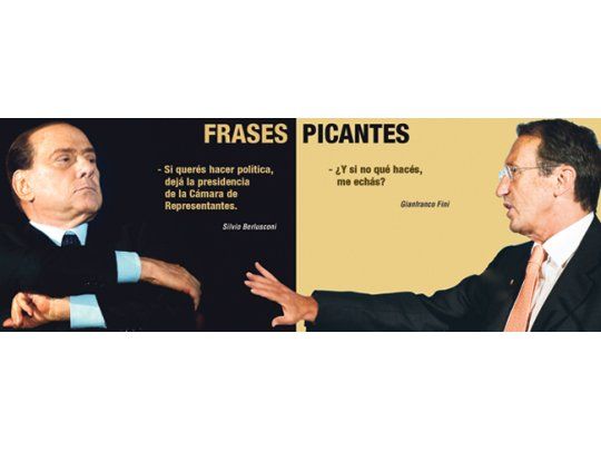 Inédita pelea pública entre Berlusconi y su mayor aliado