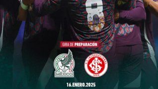 La Selección Mexicana jugará este jueves 16 de enero su primer partido de la gira por Sudamérica ante Inter de Porto Alegre.