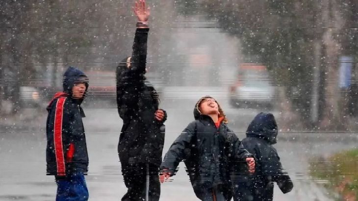 Nieve en el AMBA. Nieve en el AMBA.