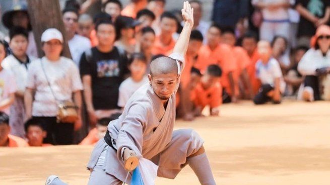 Ramiro Fernández cumplió su sueño de practicar Kung Fu con monjes Shaolin.