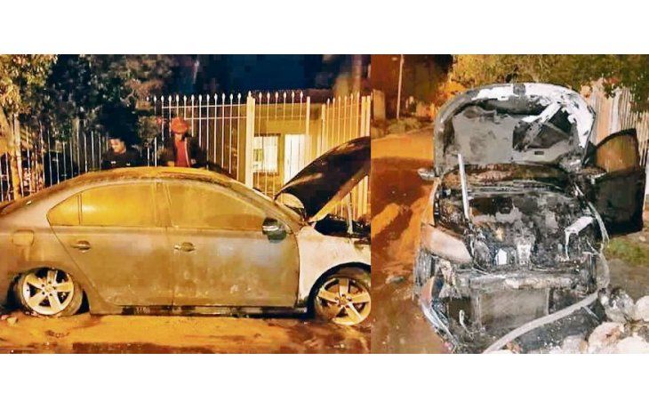 Dudas. El Ministerio de Seguridad envió ayer peritos federales a Catamarca para investigar las causas del incendio del auto particular de la legisladora radical.