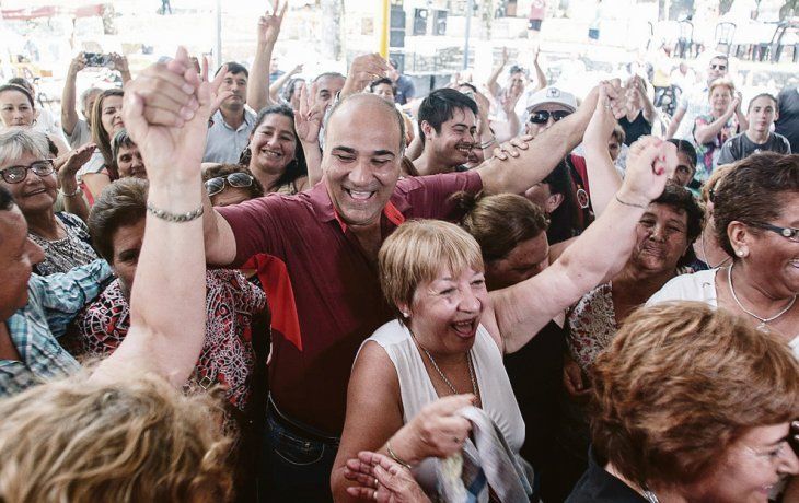 MOVIMIENTO. Juan Manzur encara los últimos días de la campaña con diversas recorridas por la provincia.