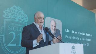 Juan Carlos Rabbat, Fundador y Presidente de Universidad Siglo 21.