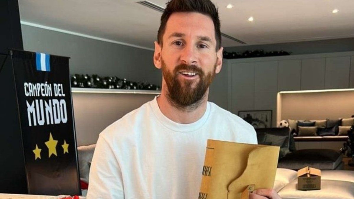 Messi was chosen as the best player of 2022 by the IFFHS